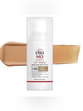 EltaMD UV Daily Tinted SPF 40 Mini Travel Size 0.5 oz ( 14 g )   NEW